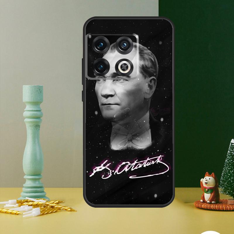Mustafa Kemal Atatürk Signature Phone Case For OnePlus 13 13R 12 12R 11 9 10 Pro 8T 9RT 10T 10R Nord 4 CE 2 3 Lite N20 N30