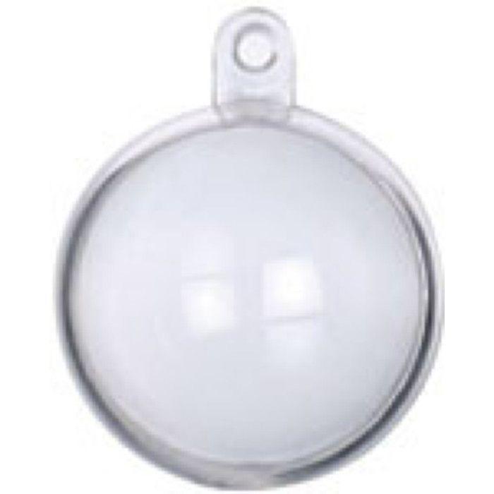 Boule en plastique cristal Divisible en 2 parties 6 cm
