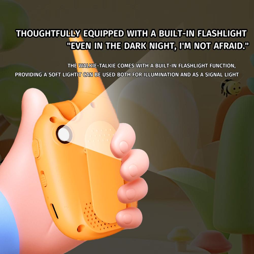 2PCS Kids Video Walkie Talkies Video Voice Chat Indoor and outdoor Voice Changer Walkies Talkies Gifts for Boys Girl Toys 3-12