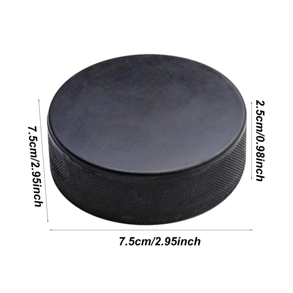 Street Hockey Puck Roller Ice Hockey Official Regulation Size 4X Diameter 3-inch Thickness 1-inch Training Equipment Indoor