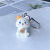Soft Touch Plush Cat Keychain Handmade Cat Charm Pendant Bringing Fun and Good Fortune Suitable for Daily Party Use
