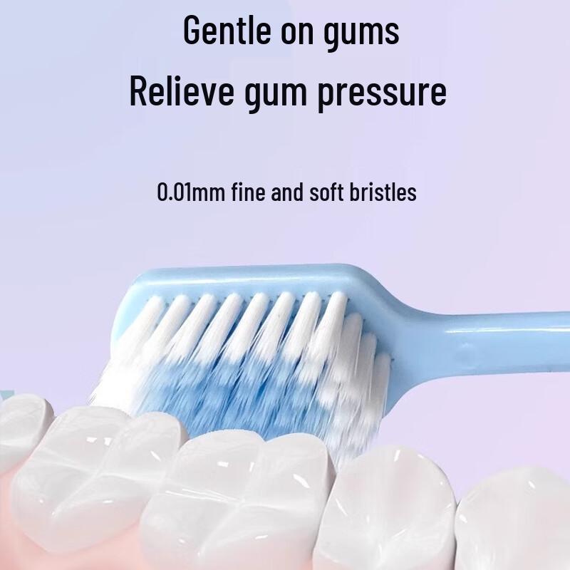 Shuke Soft Bristle Wide Head Toothbrushes - 9 Pack