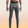 Men's Fleece-Lined Thermal Pants - Plus Size, Thin Style, Autumn/Winter Base Layer Pants
