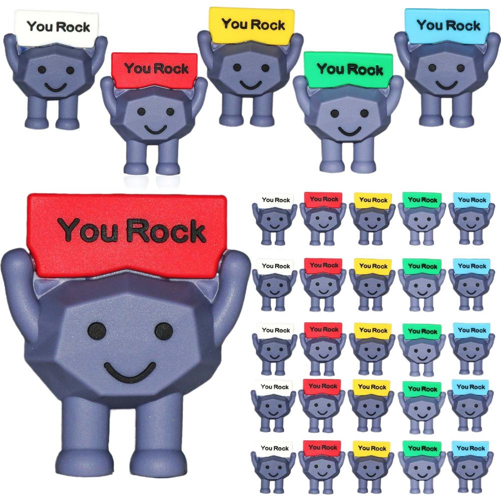 

25pcs Stone Positive Gifts Stones Decorations and Encouragement Birthday Motivational Gifts for Colleague Staff Teacher