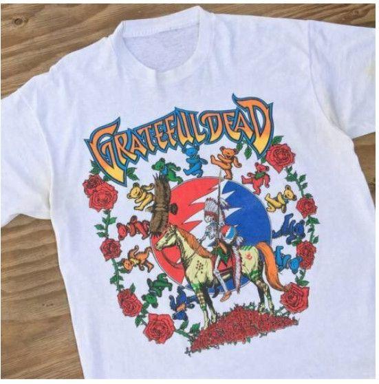 Unisex shirt Cotton Oversize Large Size VTG-REPRINT Grateful Dead US Tour 95