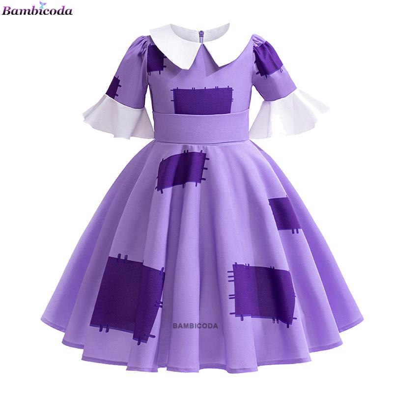 Pomni Cosplay Kostuum Anime The Amazing Digital Circus Cartoon Uniform Hoed Handschoenen Halloweenfeest voor Meisjes Jongens Kostuums 6T(130) pink