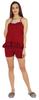 Inkmeso Lingerie Lace Cami Sleepwear Shorts Set For Women  S Spaghetti Strap Nightwear 2 Pcs