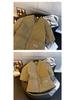 Men's American Style Winter Gourd Pattern Thickened Short Sleeve Cotton Padded Jacket