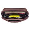 Men Leather Belt Pouch Waist Bag Fanny Pack Phone Pouch with Belt Loop