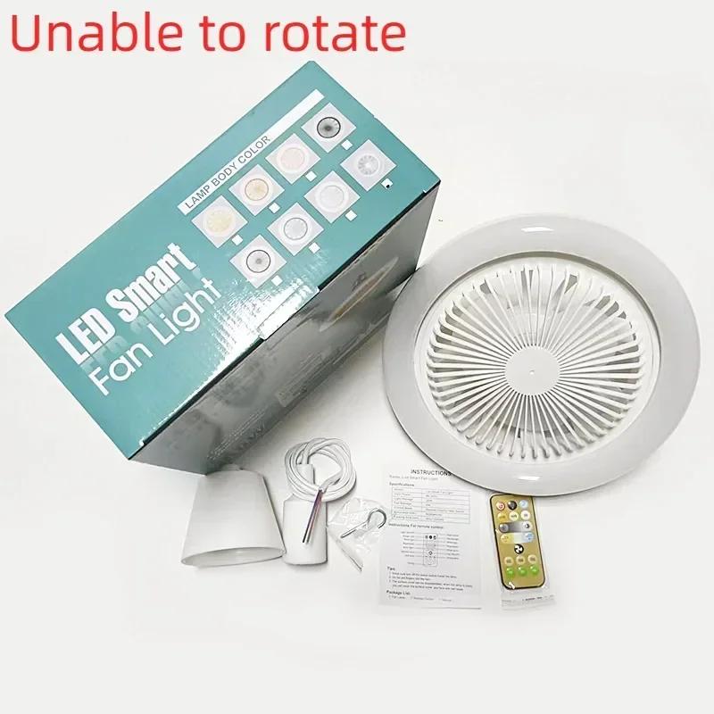 Ventilator de tavan 60W E27 cu lumină led și telecomandă 360 ° rotație de răcire ventilator electric lampă candelabru pentru decorarea camerei