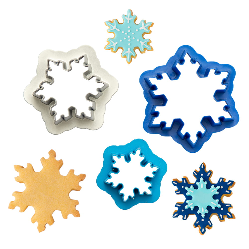 Decora Snowflake Cutters 3 Pieces