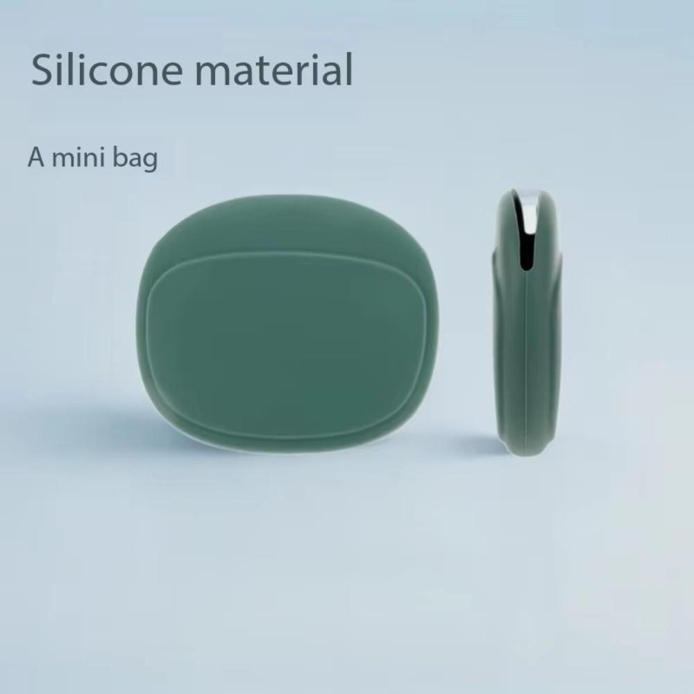 New Silicone Headphone Storage Box U Disk Portable Data Cable Bag Mini Cute Purse Travel