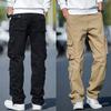 Multi-functional Outdoor Casual Pants Men Camouflage Pants Multi-pocket Overalls Trousers