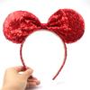 Sparkling Bow Headband for Adults and Children for Princess Photo Shoots and Amusement Park Hair Accessories