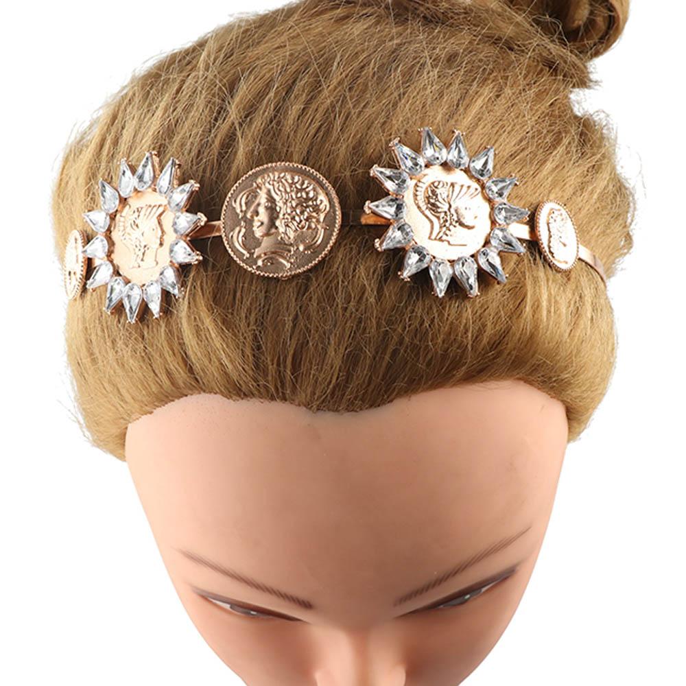 Girls Hairband Korea  Hair Hoop Head Portrait Headband Baroque Style Hair Accessories