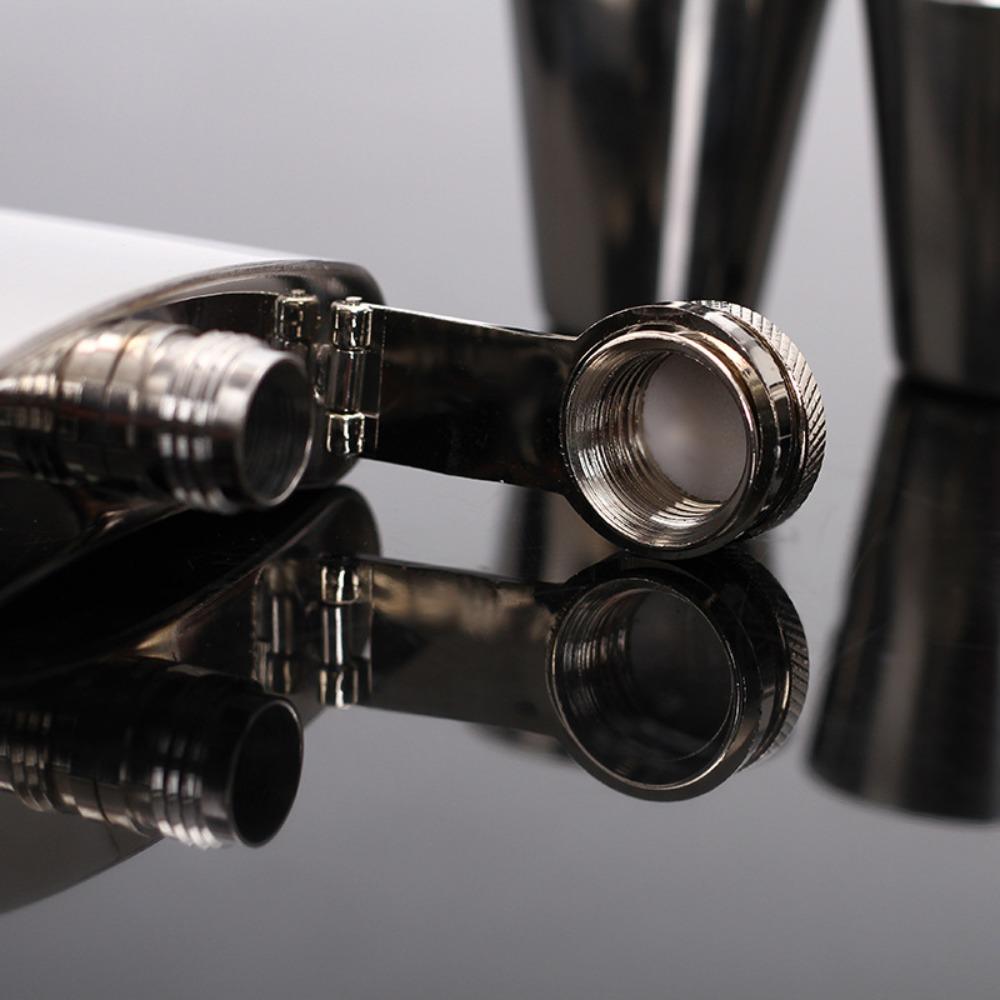 Stainless Steel Wine Pot 7oz Whisky Flask Portable Wine Bottle Set  Gifts