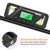 HW-300 Digital Inclinometer Angle Finder Gauge Spirit Level Bottom Magnet Data Hold Bright LCD Display Compact Inclinometer