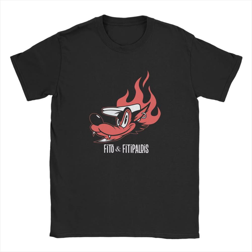 

Streetwear T Shirts Beach Fitos Fitipaldis Band Trendy Cool T Shirts Cotton Tee Shirt for Man Y2K Printed Short Sleeves Clothing XL