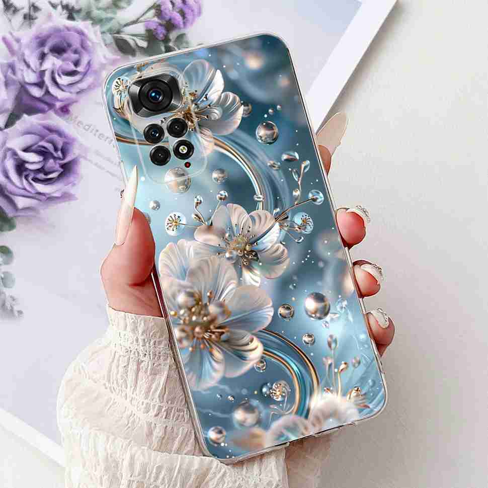

For Redmi Note11 Pro 4G Case Note11Pro Cute Girl Cartoon Cover Soft For Xiaomi Redmi Note 11 Pro 4G 5G Back Cover Fundas Capa Redmi Note11 Pro 4G