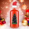 5X Butelki Szklane Tadek 500Ml + Etykieta Choinka Czapka Mikołaja