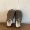 New Baotou Thick-soled Height-increasing Home Outdoor Women's Drag Cotton Shoes
