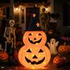 1pcs Halloween Pumpkin Decorations Collapsible Jack-o-Lantern Pumpkin Lights for Indoor Outdoor Home, Party, Yard Decorations