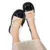 2025 Herbst neue französische Mary Jane Schuhe Damen echtes weiches kleines Lederschuhe Märchenrock Schuhe leichter Mund abriebfest einzelne Schuhe