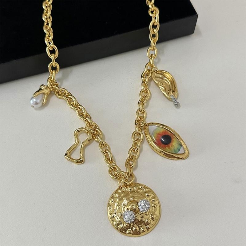 Elegante Taillen-Schmuck-Dekore mit Teufelsaugen-Anhänger, verstellbare Metall-Körperkette, Hüftgürtel für Abendparty-Outfit