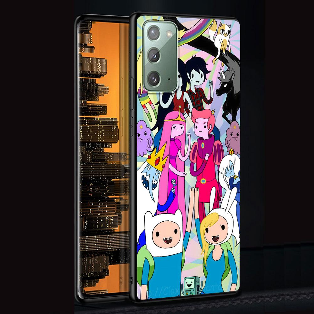 

Fionna & Cake Case for Samsung Galaxy Note 20 Ultra 10 Plus 9 8 TPU Phone Cover Note 10 Lite Black Soft Shell Funda Capa Samsung Note 8