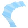 1 Pair Swimming Handcuffs Flippers Silicone Swimming Finger Webbed Gloves Swim Palm FingerBlue M