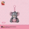 Miniso Genuine Tom and Jerry Plush Doll PP Cotton Filled Keychain Toy Cute Cartoon Gnawing Ladies Backpack Ornament Birthday Gift