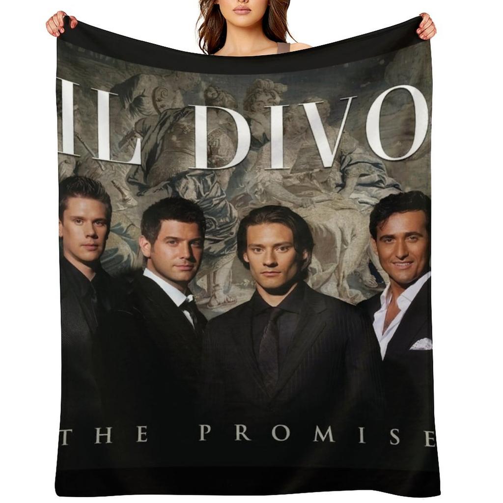 Il Divo the Promise Throw Blanket Sofa Bed Soft Plaid Bed Camping Blankets