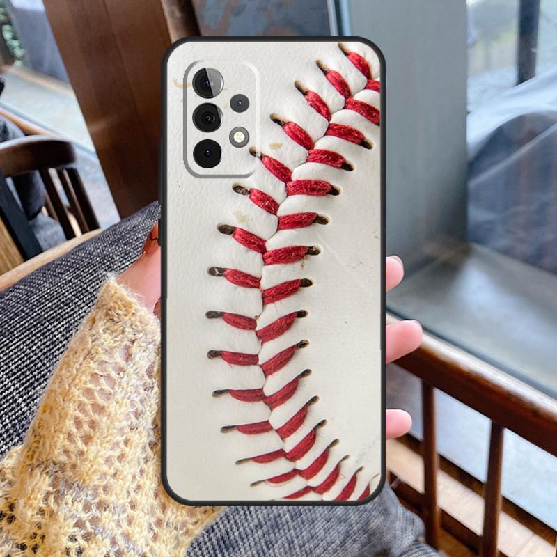 Love Baseball Sport Case For Samsung Galaxy A12 A22 A32 A52 A06 A54 A34 A14 A56 A36 A26 A16 A13 A53 A15 A35 A55