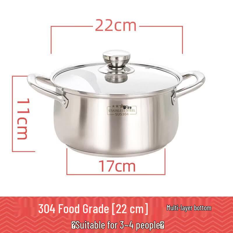 304 Stainless Steel Steamer Pot