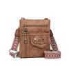 Fashionable Women's Shoulder Bag, PU Leather Phone Bag, Retro Crossbody Bag Suitable for Daily Use, Shopping, Commuting