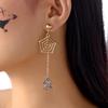 Bat Halloween Earrings Spider Pumpkin Dangle Earrings Cute Ghost Ear Studs  Party