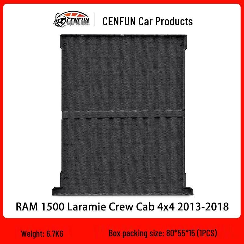 

Подходит для 13-18 RAM 1500 Laramie Пикап с двойной кабиной Коврик в кузов. Truck bed mat