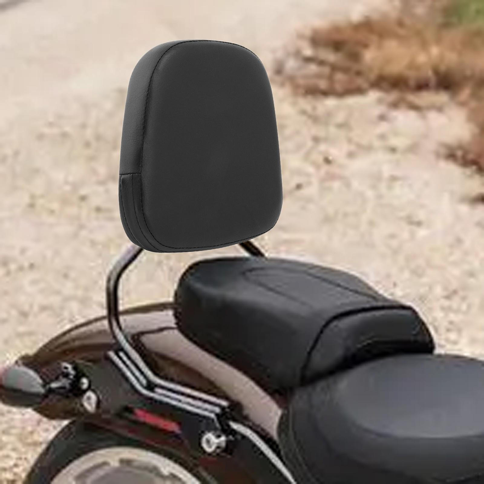 

Motorcycle Rear Seat Pad Replacement Pillar Backrest Cushion Passenger