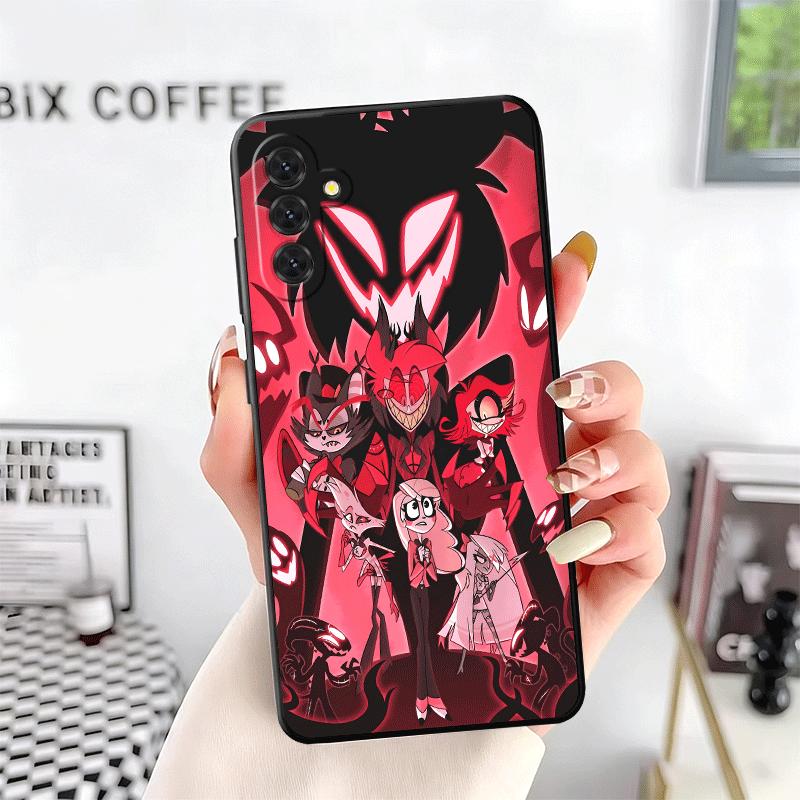 Hazbin Hotel Anime Soft Phone Case for Samsung A17 A37 A57 A16 A26 A36 A56 A15 A25 A35 A55 A14 A24 A34 A54 A13 A23 A33 A53 A52 A
