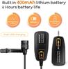 XIAOKOA Wireless Clip Microphone Black 2.4G XM-01