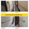 Solid Wood Bathroom Safety Grab Bar