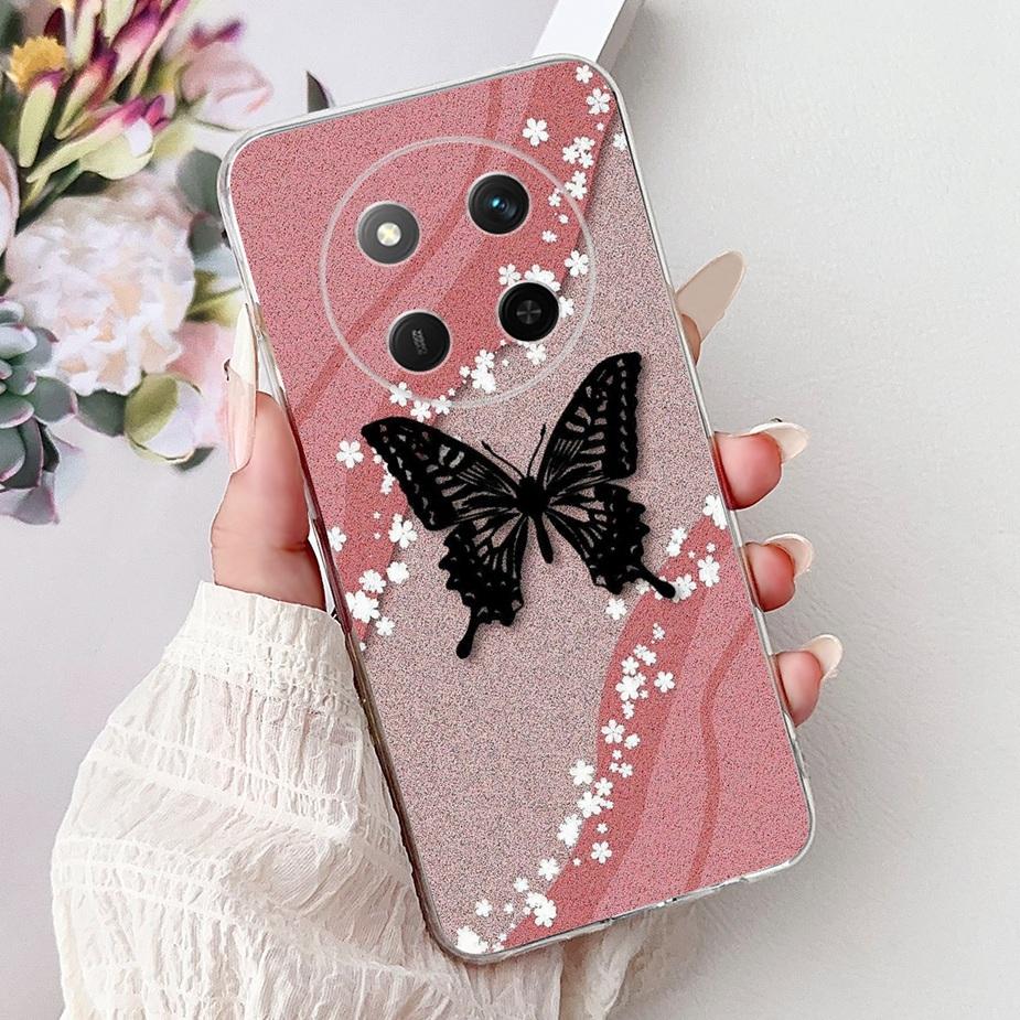 For Honor Magic 7 Lite Case BRP-NX1 2025 New Luxury Painted Cover Clear Silicone Soft Slim Phone Case For Honor Magic7 Lite Bags