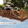 Stretchable Home Garden Fence 50/70cm Extended Trellis Fence Wooden Fence  Garden Decoration
