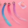 Colorful Braided Hair Ties: Jazz Dance Wig for Kids