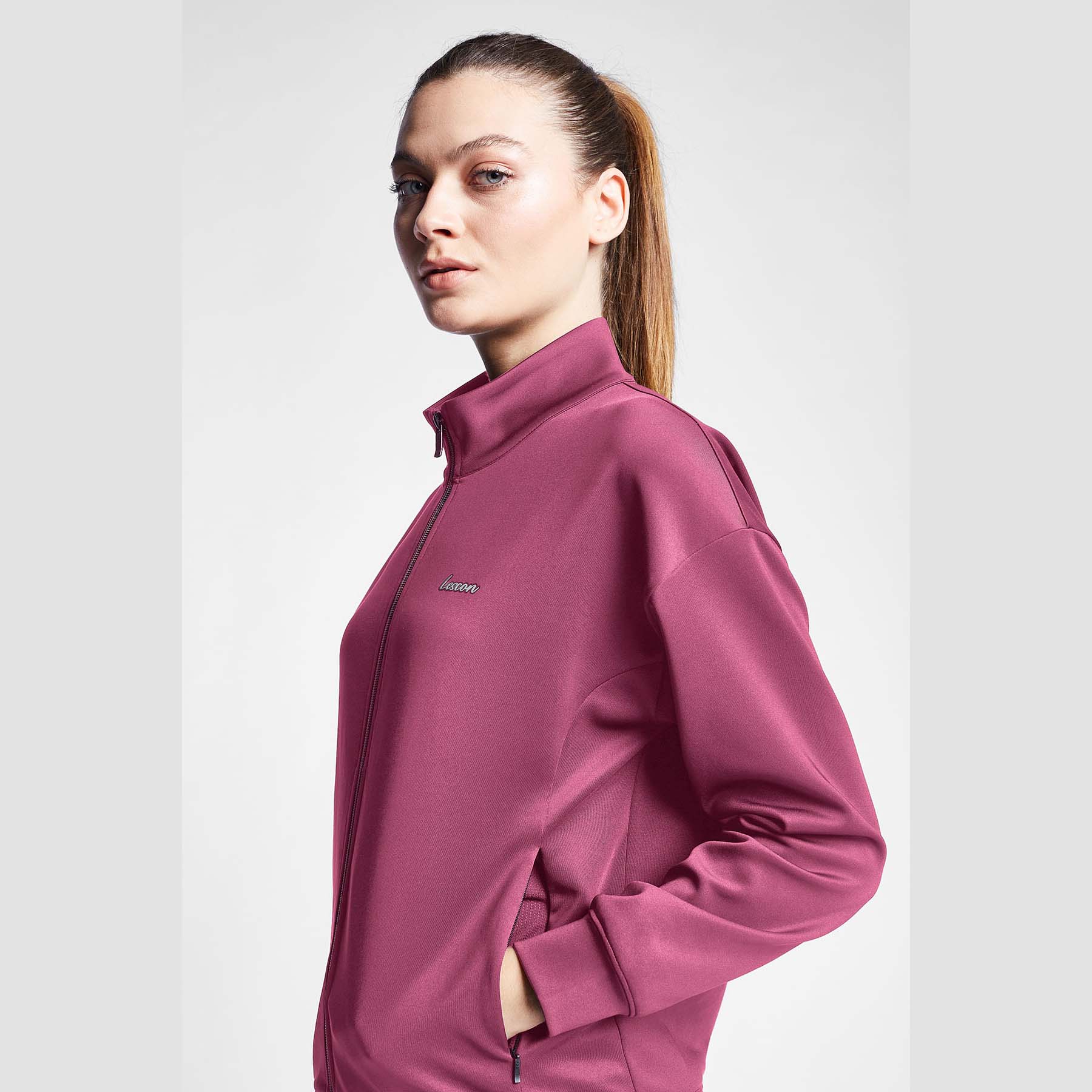 

Женская толстовка на молнии Lescon 24S-2230-24B