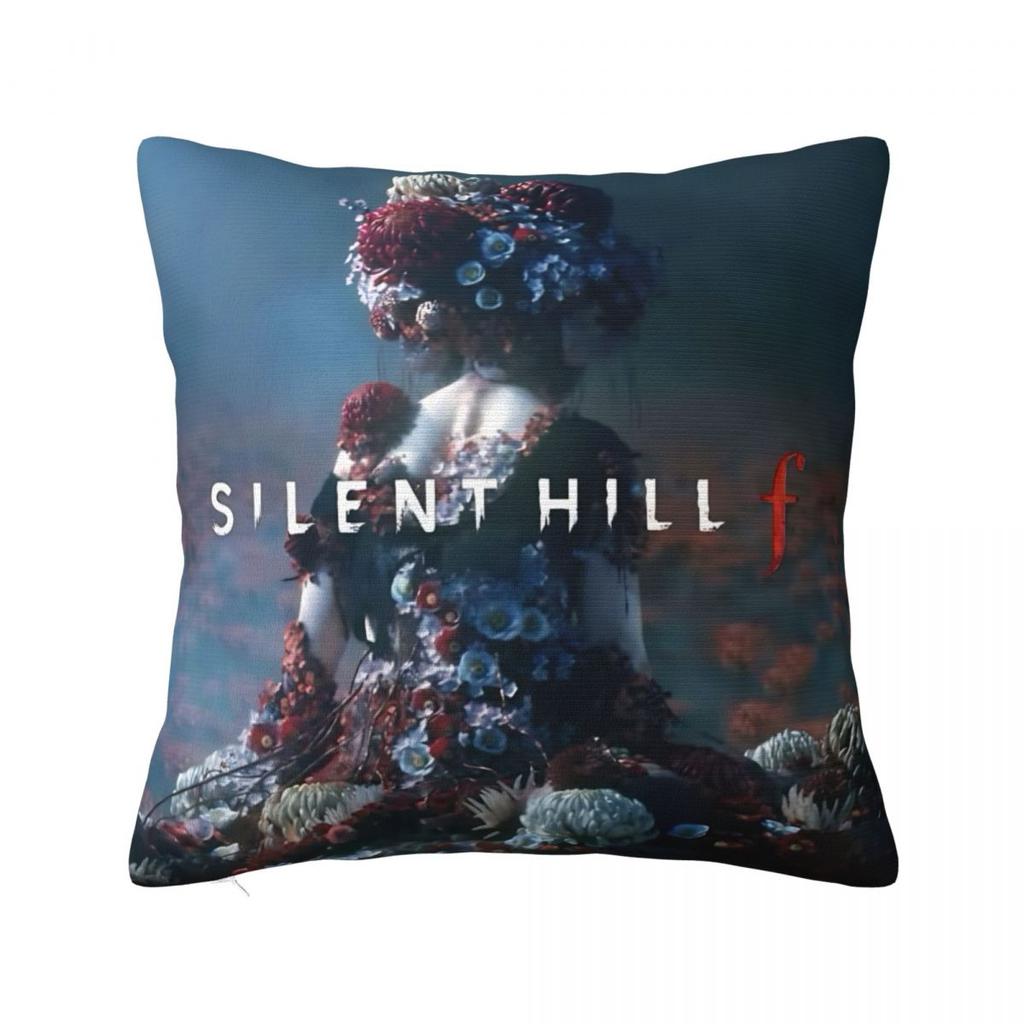 Car Decorations Silent Hill F Horror Game 2025 Pillowcase Merch Pillow Cover Zipper Multi Size