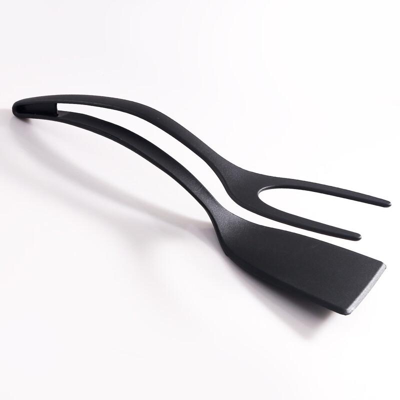 Nylon 2-in-1 Spatula Tongs