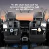 Back Seat Organizer Large Leather With Tablet Cup Holder Back Of Seat Car Organizer Protector For SUV RV Truck Sedan Kids Toys