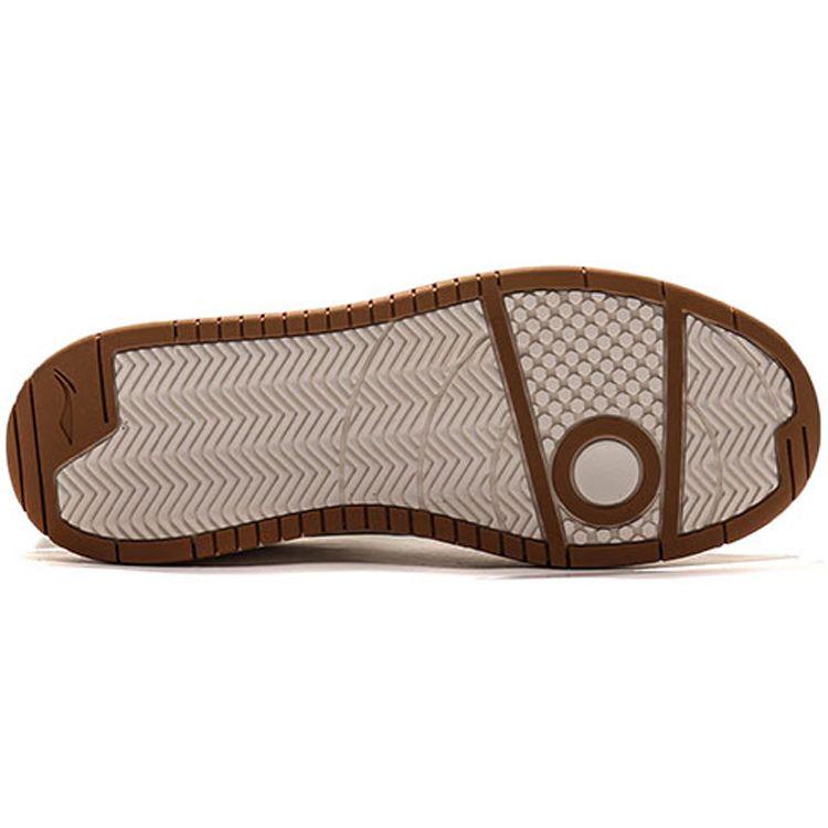 Li Ning Syntetisk Lær Lavsko Skatesko Herre Sneakers Hvit AGCP347-1