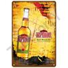 Retro Beer Tin Sign | Vintage Wall Plaque | Club/Pub/Bar/Home Decor